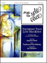 The Night That Love Was Born Vocal Solo & Collections sheet music cover